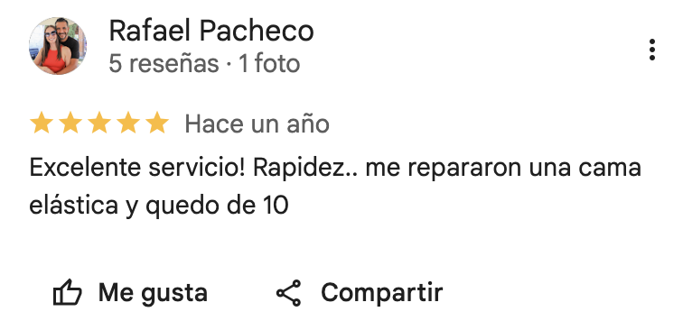 Reseña de cliente 5